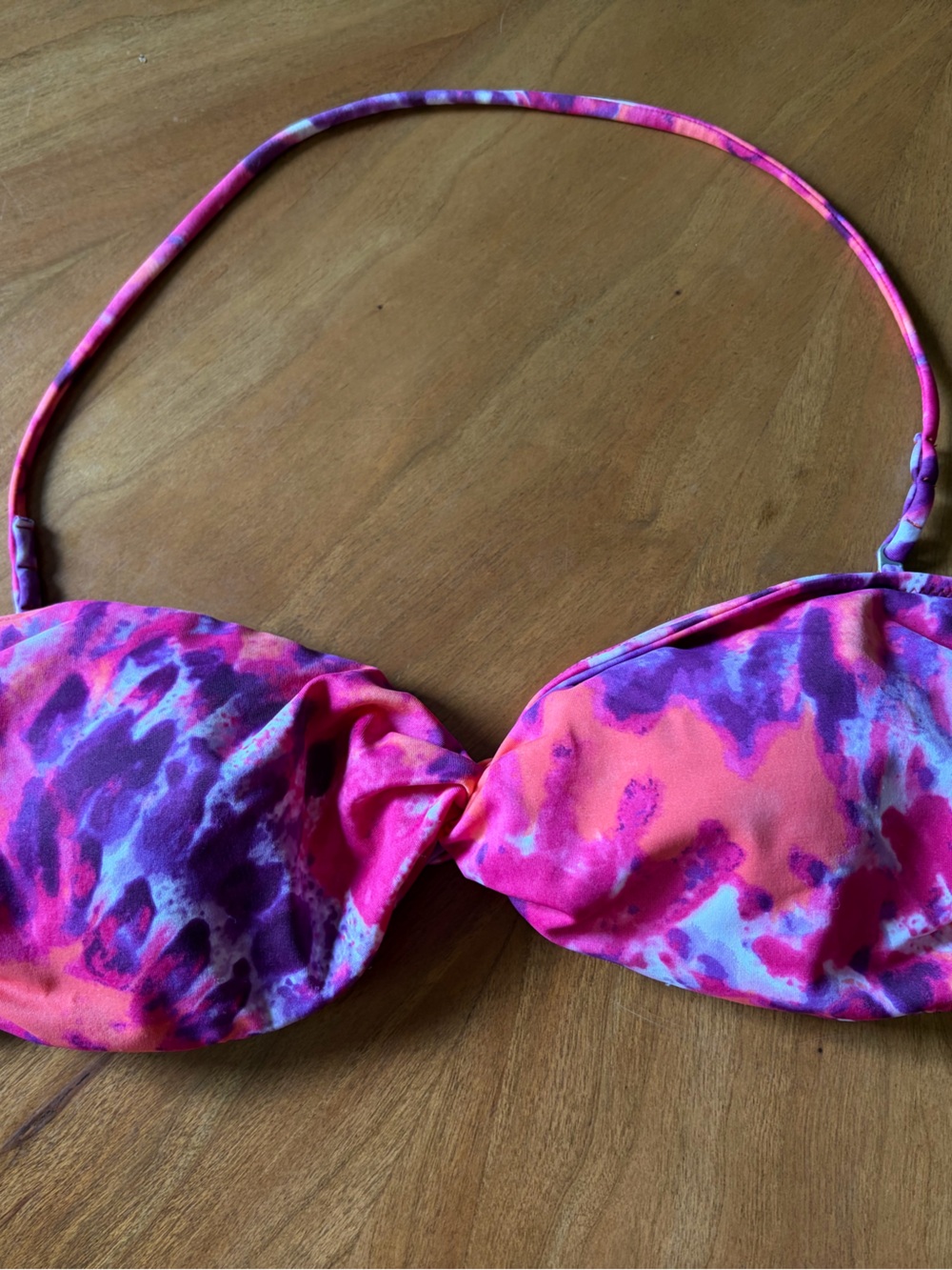 Victoria's Secret Pink and Purple Tie-Dye Bikini